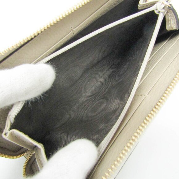 GUCCI Beige Leather Wallet - Picture 9 of 11